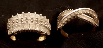 Lot 19 - Two diamond dress rings