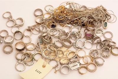 Lot 117 - Silver and other jewellery