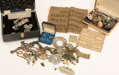 Lot 190 - Silver, gold and other jewellery