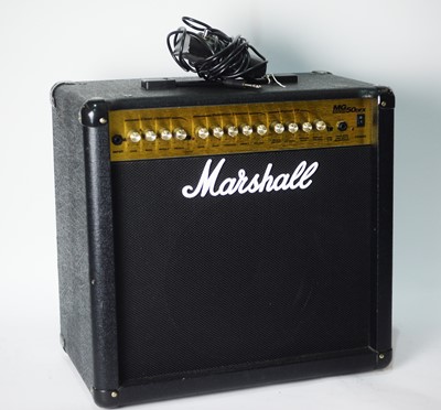 Lot 784 - Marshall MG50 DFX Guitar amplifier+