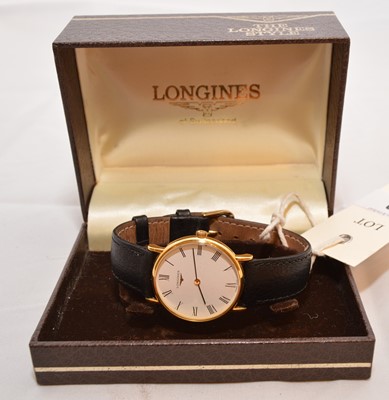Lot 90 - Longines wristwatch