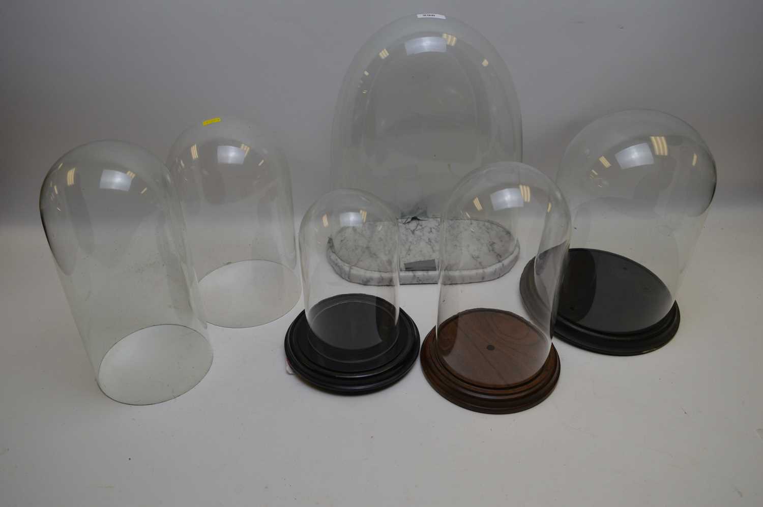 Lot 296 - Glass domes