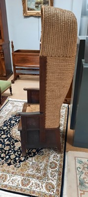 Lot 710 - 19th Century hooded Orkney chair