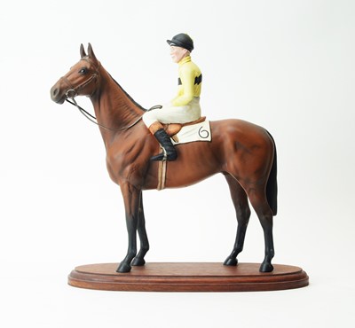 Lot 636 - A Beswick figure Arkle and Pat Taaffe