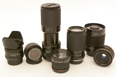 Lot 943 - A Centon and other lenses.