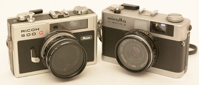 Lot 912 - Two 35mm compact cameras.