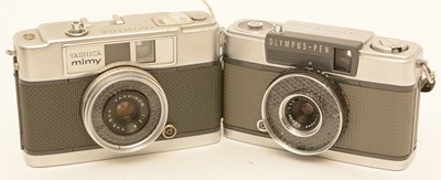 Lot 914 - Two half-frame cameras.