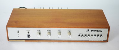 Lot 823 - Winton Stereo amplifier