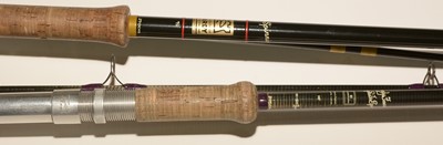 Lot 667 - Two Hardy fishing rods.