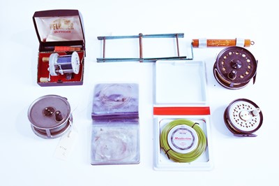 Lot 768 - Fishing reels and accessories.