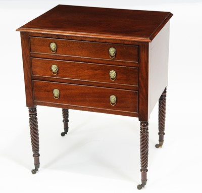 Lot 824 - 19th Century chest of drawers