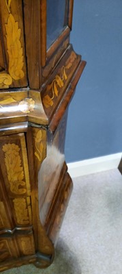 Lot 825 - 19th Century Dutch marquetry china cabinet