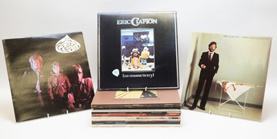 Lot 886 - Eric Clapton and Cream LPs and Singles