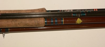 Lot 743 - Two fishing rods.