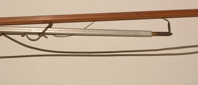 Lot 746 - Wading stick; and salmon tailer.