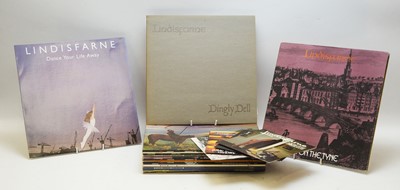 Lot 884 - Lindisfarne LPs and singles