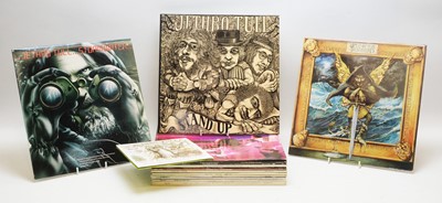 Lot 891 - Jethro Tull LPs and singles