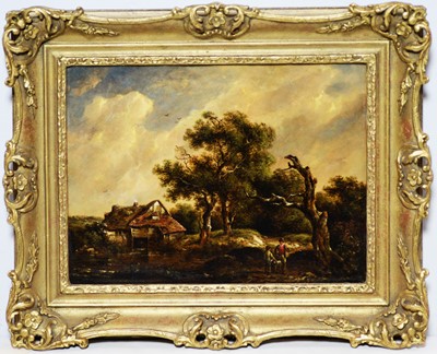 Lot 538 - Attributed to Richard Hilder - oil.