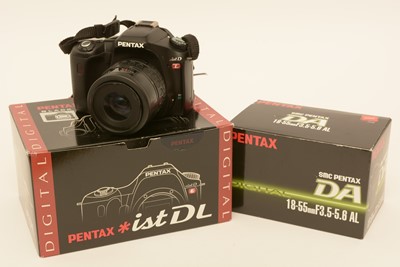 Lot 875 - A Pentax DL digital camera.