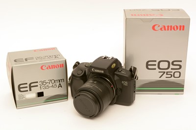 Lot 893 - A Canon EOS 750 camera.