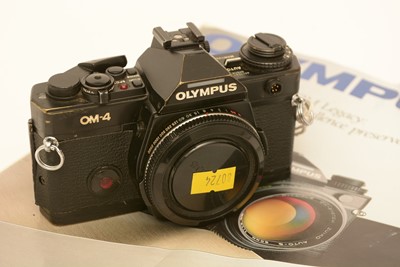 Lot 861 - An Olympus OM4 camera.