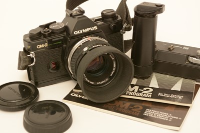Lot 862 - An Olympus OM2 camera.
