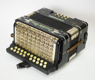 Lot 692 - Hohner Double-Ray Black Dot Melodeon