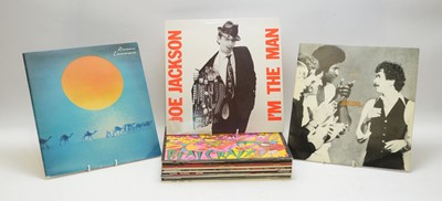Lot 904 - Santana and Joe Jackon LPs and singles