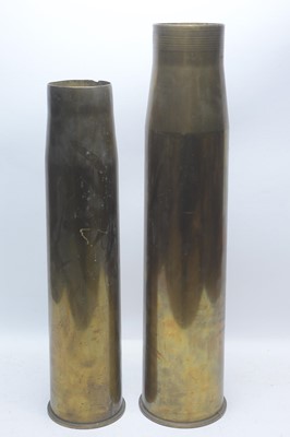 Lot 1049 - Two artillery shell cases