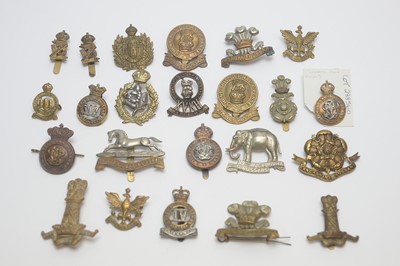Lot 1016 - A collection of Hussars regimental cap badges