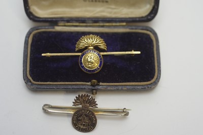 Lot 1030 - Sweetheart brooches