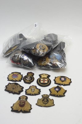 Lot 1033 - Collection of Naval cap badges