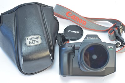 Lot 839 - A Canon camera and lens.