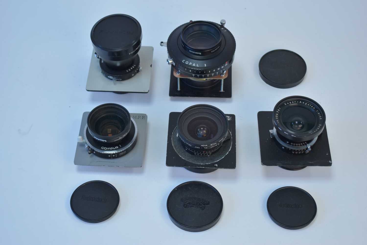 Lot 784 - MPP large-format lenses.