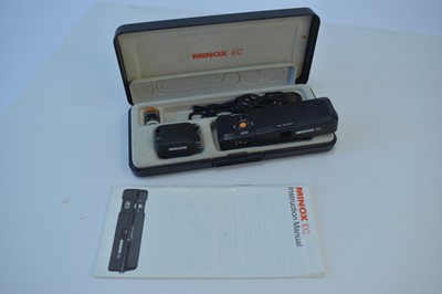 Lot 822 - A Minox EC sub miniature camera.