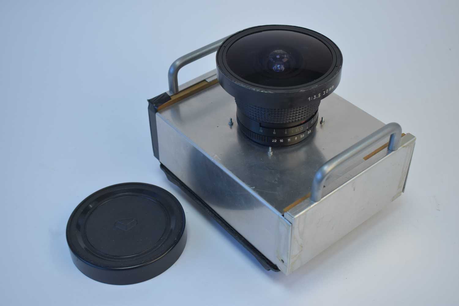 Lot 799 - A large format wideangle camera.