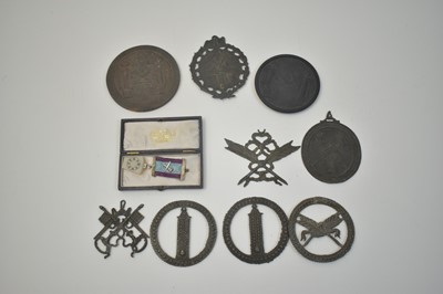 Lot 794 - Masonic and other plaques