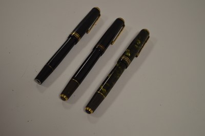 Lot 686 - Three Stephens fountain pens