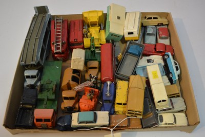 Lot 1168 - Vintage Dinky toys, including Trucks, Lorries, cars, caravans etc.