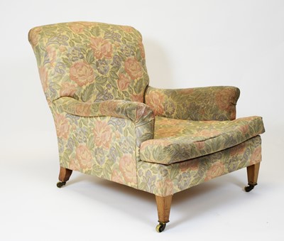 Lot 814 - Edwardian Howard & Sons armchair