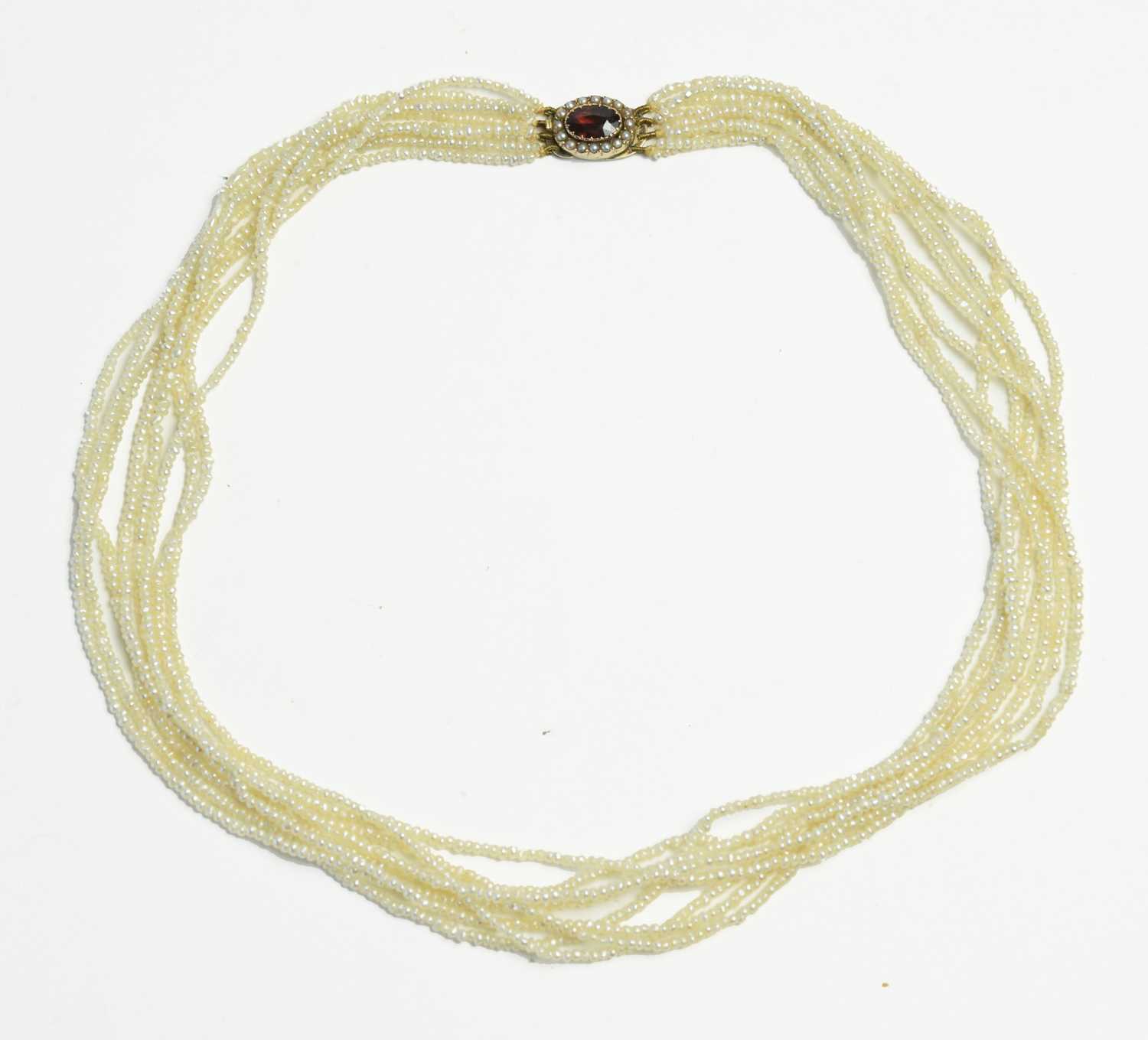 Victorian seed pearl necklace Clearance