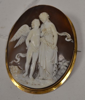 Lot 58 - A 19th Century carved shell cameo