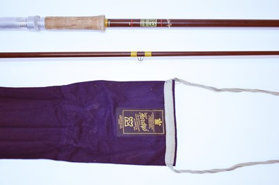 Lot 764 - Hardy Fibalite spinning rod and slip.
