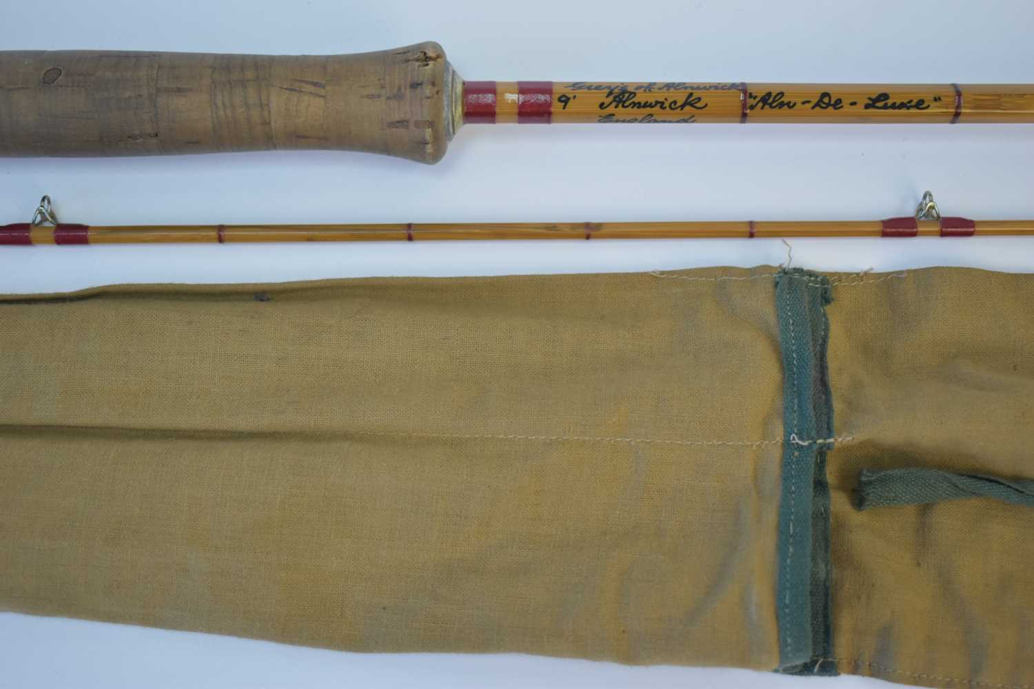 Lot 766 - Grey's of Alnwick two-piece rod and slip.
