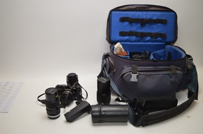 Lot 279 - Olympus camera and accessories