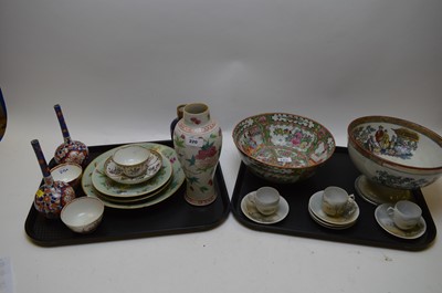 Lot 220 - Miscellaneous Chinese and Japanese ceramics.