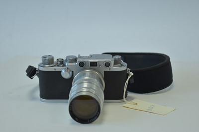 Lot 945 - A Leica IIIf rangefinder camera serial no....