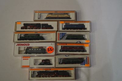 Lot 1298 - Arnold/Arnold Rapido N Gauge locomotives