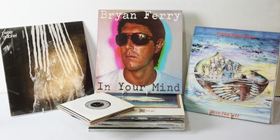 Lot 915 - Bryan Ferry, Peter Gabriel and Steve Hackett LPs and singles