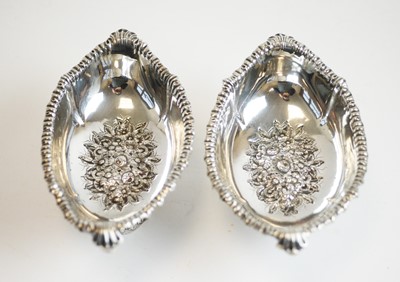 Lot 132 - A pair of silver dishes